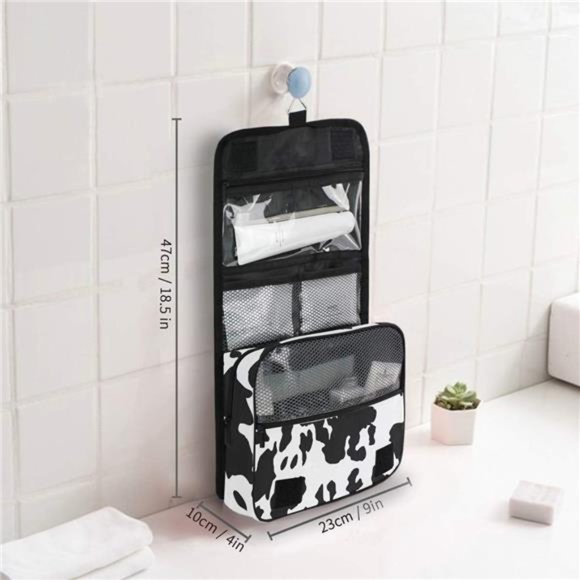Hanging Travel Toiletry Bag Kit Makeup Case Cosmetics Organizer for Men Women - Picture 7 of 7